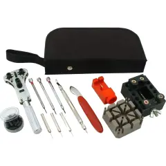 Watch Case Wrench, Screwdrivers, Holder 30Pcs