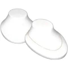 2 Bust Necklace Chain Pearl Display Holder