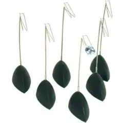 Pack of 6 Diamond & Gemstone Display Jewelers Counter Top Stands