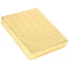 Cotton Box Gold 6.125" x 5.125" x 1.125"