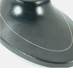 14K White Gold Cable Chain 18"