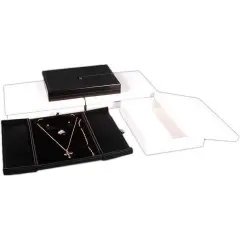 3 Earring Ring Necklace Combo Gift Boxes Case Display