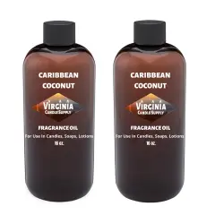 Caribbean Coconut Fragrance Oil (Our Version of the Brand Name) (32 oz Bottle) for Candle Making, Soap Making, Tart Making, Room Sprays, Lotions, Car Fresheners, Slime, Bath Bombs, Warmers&hellip;