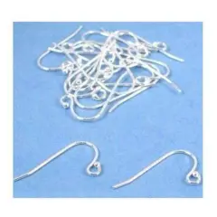 20 Sterling Silver Shepherd Hook Earrings 21 Gauge