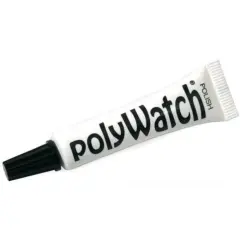 Polywatch Poly Watch Plastic Crystal Glass Polish & Scratch Remover Repair Tool with blue cloth