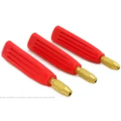 3 Red File Rasp Handles Jewelers Bead Reamer Tool 4.5"