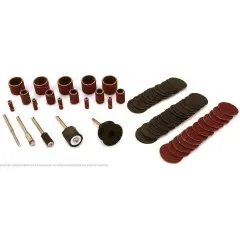 SE - Sanding Wheel Dish Kit for Rotary Tools, 69 Pc - RA9060