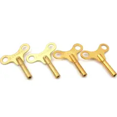 4 Clock Chime Keys Clockmakers Tools Sz 00-2 2.75mm