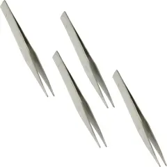 4 Anti Magnetic Tweezers Clock Parts Movement Tools