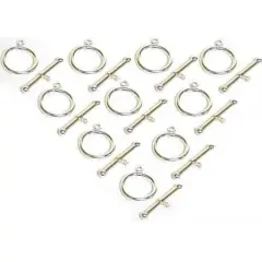 10 Sterling Silver Toggle Clasp 12mm Large