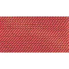 Griffin Natural Silk Thread for stringing Pearls and Beads Size #8 Coral