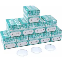 100 Plastic Watch Crystals Watchmakers Dome Parts 31mm