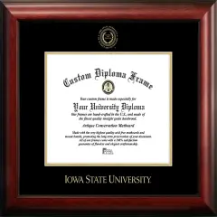 Iowa State University 11w x 8.5h Tassel Box and Diploma Frame