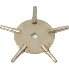 5 Sided Watch Key Mainspring Winder Clockmakers Winding