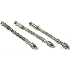 3 Hand Drills Jewelers Spiral Watchmakers Vise Tool