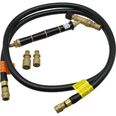 Orca Hand Welding, Soldering, Heating Torch with Hose & 3 Interchangeable Heads