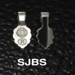 Silver Leaf Pendant Bails - Small