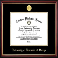 Unviersityof Nebraska at Omaha Petite Diploma Frame