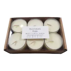 Neroli & White Jasmine Natural Soy Wax Tealights 12 Count Hand Poured with Fragrant/Essential Oils | Floral Tealights |