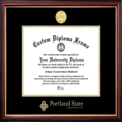 Portland State University Petite Diploma Frame