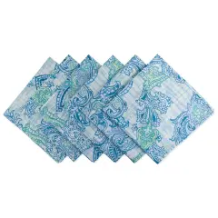 DII Stone Ribbed Rug Blue