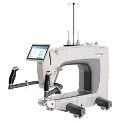 Q'nique 16X - Elite Quilting Machine and Cutie Table Top Quilting Frame