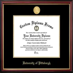 University of Pittsburgh Petite Diploma Frame