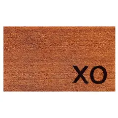 122231729 Natural XO Doormat