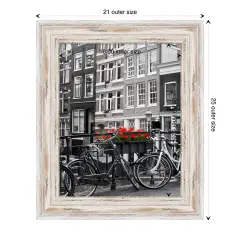 Alexandria Wood Picture Frame, Photo Frame, Art Frame Alexandria Whitewash