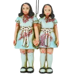 Creepy Twins Halloween / Christmas Ornaments