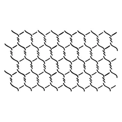 Large Chickenwire Wall Stencil | 2494 by Designer Stencils | Pattern Stencils | Reusable Stencils for Painting | Safe & Reusable Template for Wall Decor | Try This Stencil Instead of a Wallpaper | Easy to Use & Clean Art Stencil Pattern