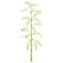 Large Bamboo Tree Wall Stencil | 1828 by Designer Stencils | Animal & Nature Stencils | Reusable Art Craft Stencils for Painting on Walls, Canvas, Wood | Reusable Plastic Paint Stencil for Home Makeover | Easy to Use & Clean Art Stencil