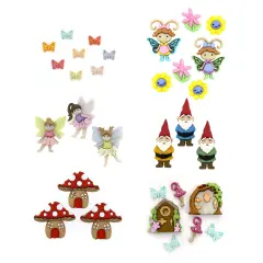 Dress it Up Buttons Fairy Garden Embellishment Assortment