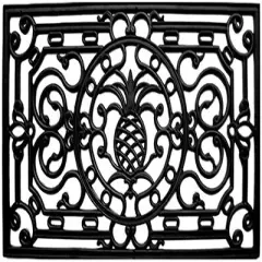 Pineapple Heritage Rubber Doormat