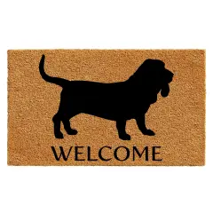 105731729 Basset Hound Doormat