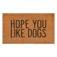 Hope You Like Dogs Doormat