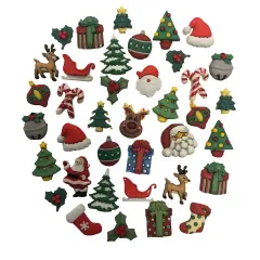 Buttons Galore Christmas Button Super Value Pack for Craft & Sewing DIY Projects