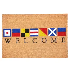 121601729 Nautical Welcome Doormat