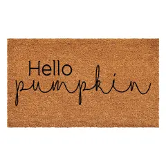 Hello Pumpkin Doormat