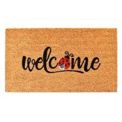 Welcome Ladybug Doormat