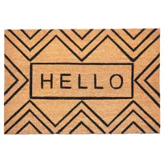 107611729 Chevron Hello Doormat