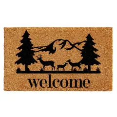 Rocky Mountain Welcome Doormat