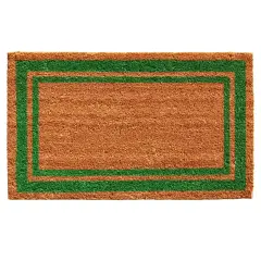 153011830NP Green Border Doormat
