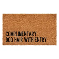 Complementary Dog Hair With Entry Doormat
