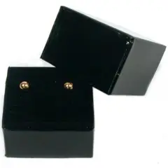 Black Velvet Earring Gift Box Jewelry Showcase Display