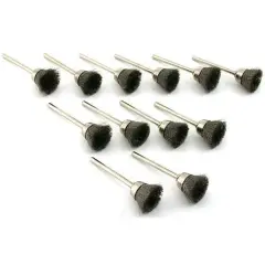 Steel Cup Brush 3/4" 12 Pc Set
