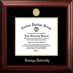 Gonzaga University 10w x 8h Gold Embossed Diploma Frame