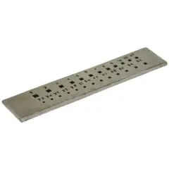 Square 25 Hole Drawplate 6" Jewelers Metal Wire Shaping FormingTools