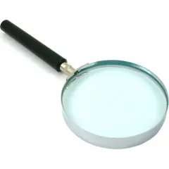 3X Magnifying Glass 2" Reading Maps Stamps Coins Jewelers Inspection Tool