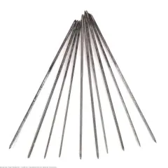 10 Assorted Round Broaches For General Purpose Work